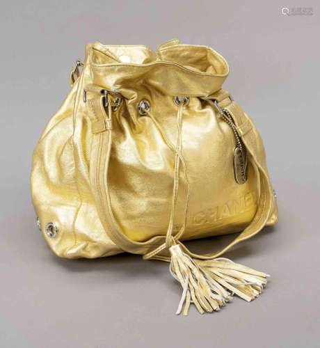 Chanel, Golden Vintage Bucket Bag, g