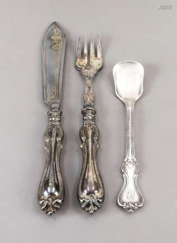 18 pieces of cutlery, early 20th cen