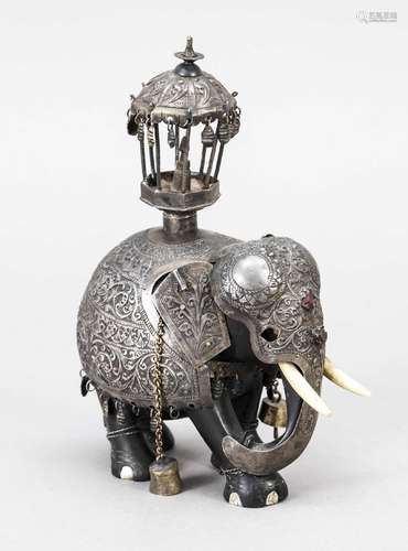 Walking elephant, India(?), 20th cen