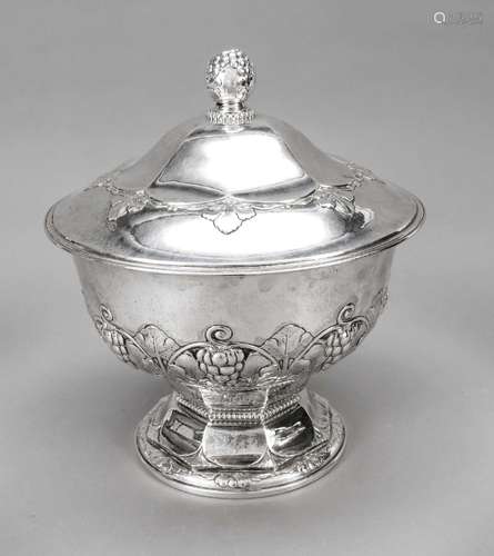 Very large lidded bowl, Denmark, 191