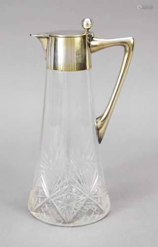 Carafe with handle, German, early 20