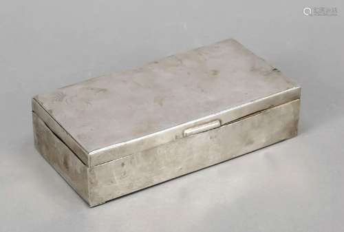 Rectangular cigarette box, 20th cent