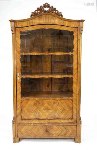 Display cabinet circa 1870, cherry v