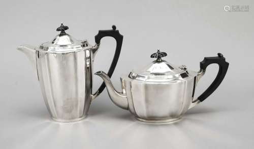 Coffee and tea pot, England, 1939/40