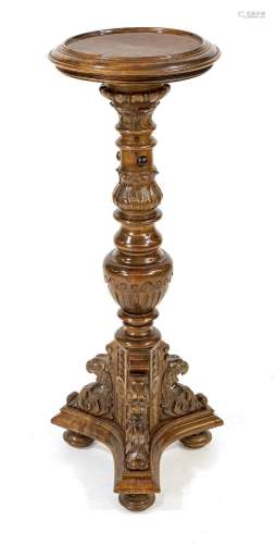 Flower column/palm pedestal c. 1880,