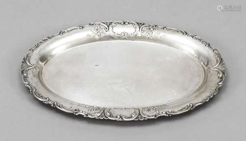 Oval tray, German, 1st half of the 2