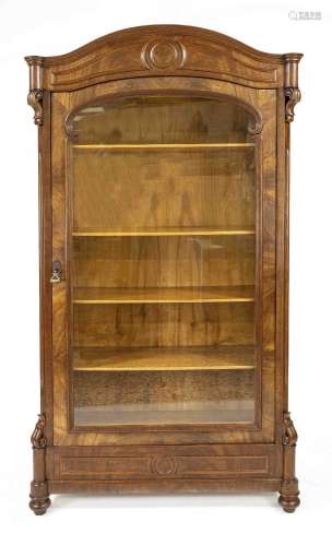 Display cabinet circa 1870, mahogany