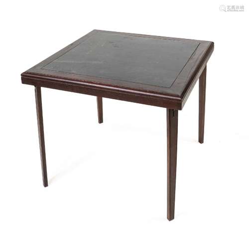 English style square table, 20th cen