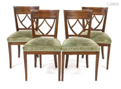 Set of 4 Biedermeier chairs circa 18