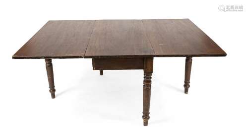 Large English folding table c. 1880,