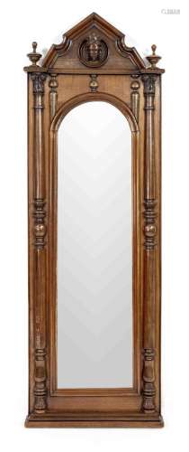Mirror, Historicism, mahogany, tall,