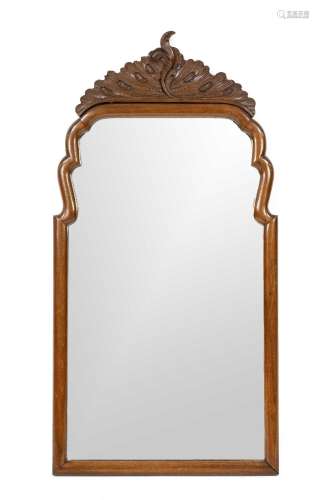 Mirror, 20th century, hardwood frame