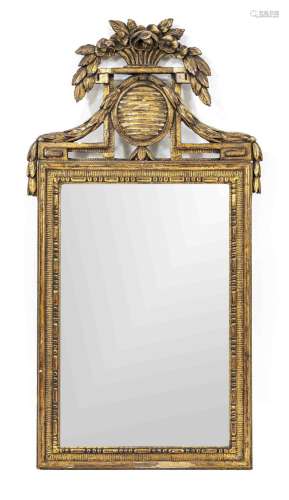 Small Louis-Seize wall mirror, end o