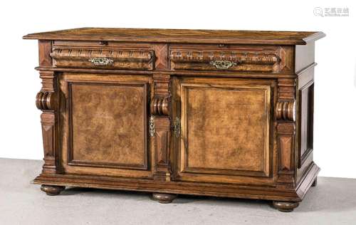 Sideboard, walnut solid and veneered