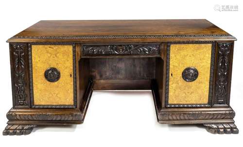 Gentlemen's desk circa 1930, solid o