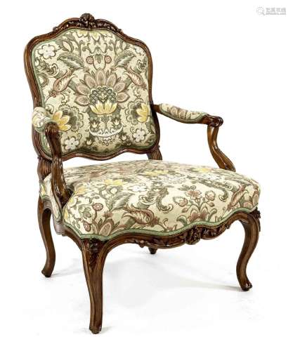 Baroque armchair, 18th century, soli