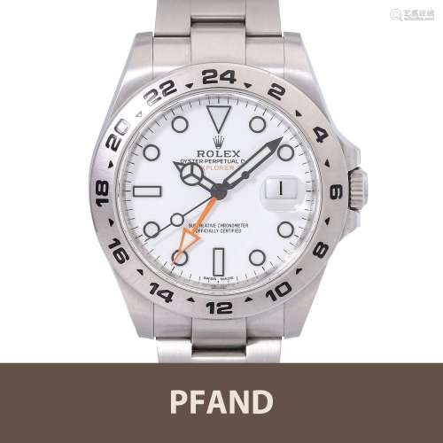 PFANDAUKTION - ROLEX Explorer II "Polar",