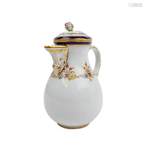 MEISSEN "Kaffeekanne" 1860-1924