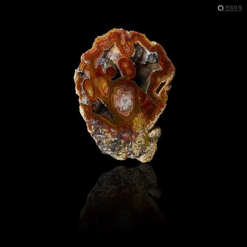 Laguna Agate Half Geode