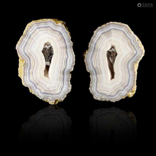 Beautiful Laguna Shadow Agate "Split"