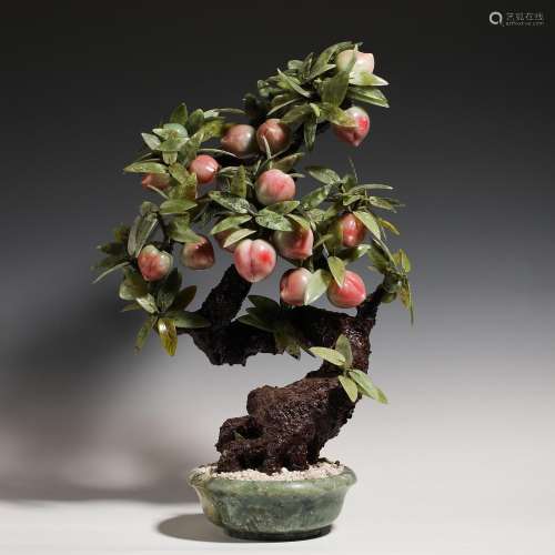 Jade bonsai of the Republic of China