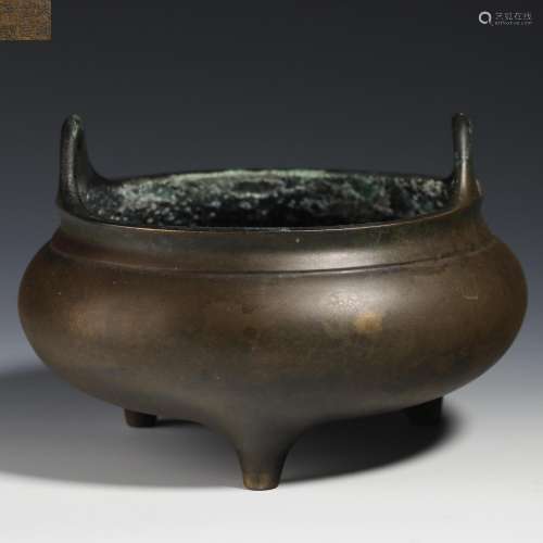 In the Ming dynasty incense burner