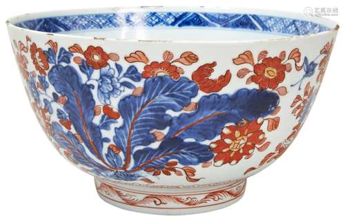 CHINESE EXPORT IMARI DEEP BOWL KANGXI PERIOD (1662-1722) the...