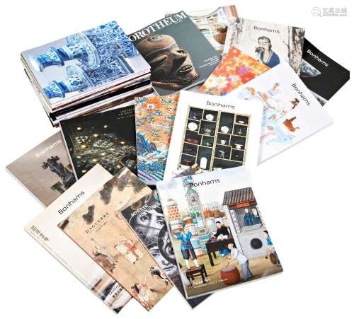 COLLECTION OF AUCTION CATALOGUES mostly Asian Art, approx. 8...