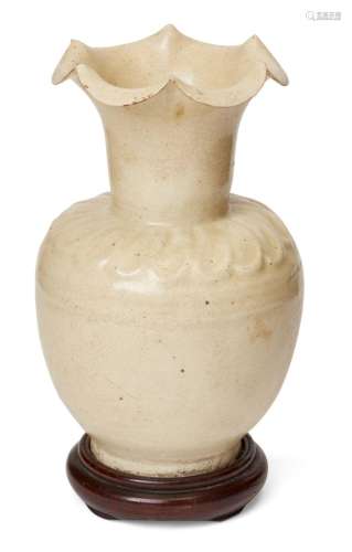 A Chinese Cizhou-type vase, Song dynasty, of slightly compre...