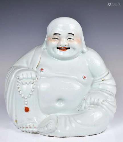 A Famille Rose Laughing Buddha Republican Period