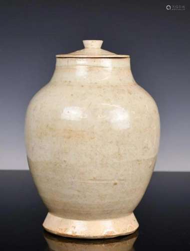 An Ancient Glazed Cover Jar