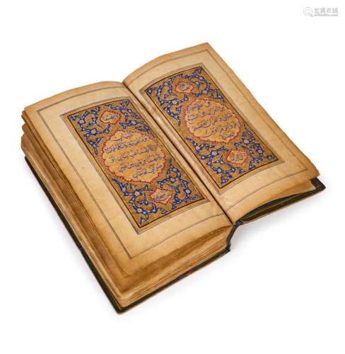 A KASHMIR QURAN WITH MINIATURES, 19TH CENTURY