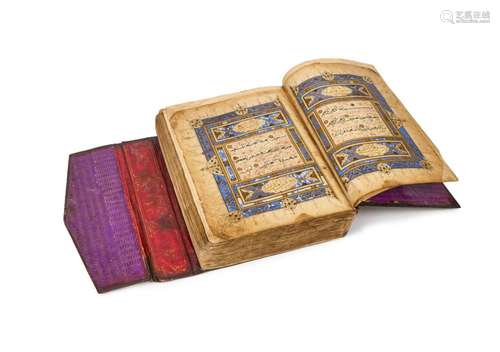 A LARGE & IMPORTANT TIMURID QURAN, DATED 1093AH