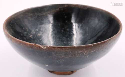 A Song dynasty (likely southern region) black glazed bowl, f...