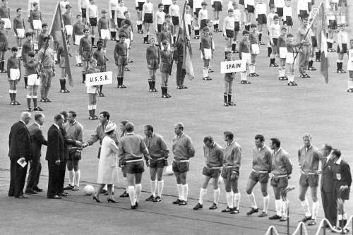 Cérémonie d’ouverture Coupe du monde, 1966, Wembley, Londres