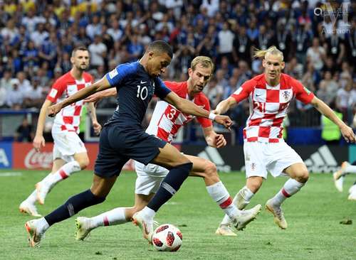 Kylian Mbappé, 2018, Stade Loujniki, Moscou