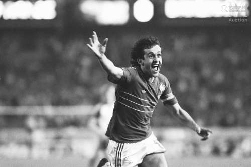 Michel Platini, 1984, Parc des Princes, Paris