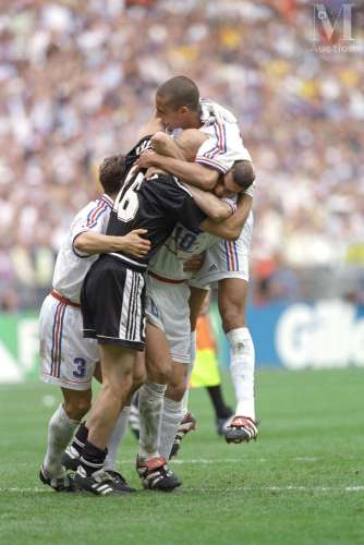 Italie - France (0-0, 3-4 aux t.a.b.), 1998, Stade de France...