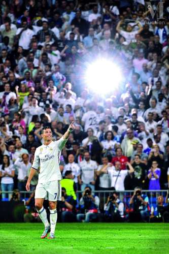 Cristiano Ronaldo, 2017, Stade Santiago Bernabeu, Madrid