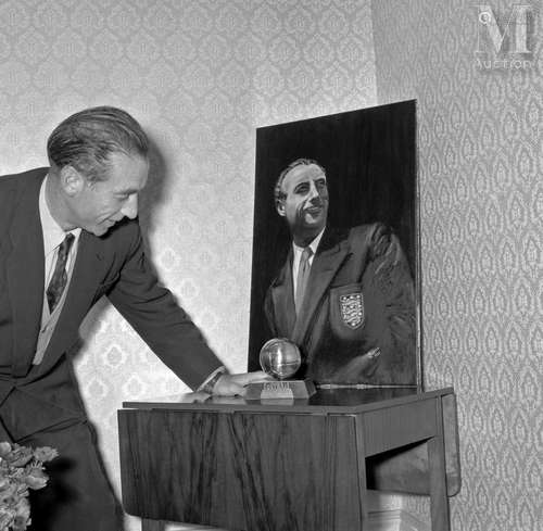 Stanley Matthews, 1957, Blackpool, Angleterre