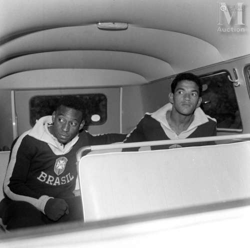 Pelé et Garrincha, 1962, Viña del Mar, Chili