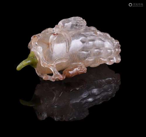 A good Chinese hair-crystal 'Buddha's Hand' Finger Citrus sn...