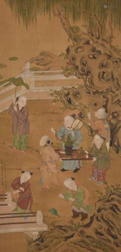 Signed Yao Wenhan (18th century) but late Qing Dynasty