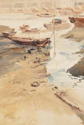 Ong Kim Seng (Singaporean,  B.1945), Dubai Creek