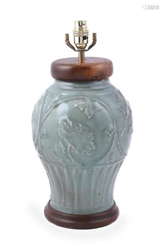 A Chinese longquan celadon vase