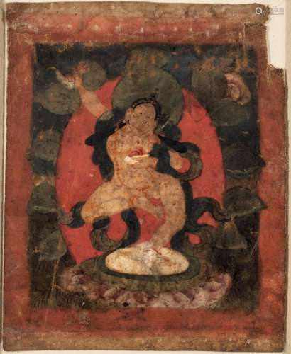 A TSAKLI DEPICTING VAJRAVARAHI