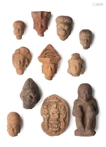 A COLLECTION OF TERRACOTTAS