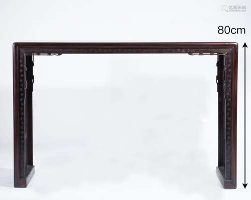 A Chinese Huanghuali Long Desk