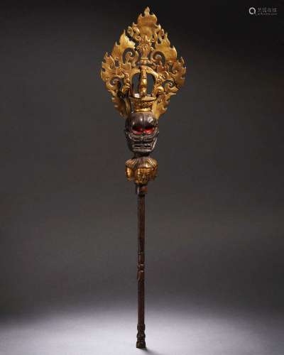 A Tibetan Bronze Khatvanga
