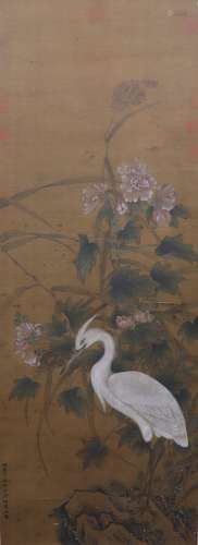 A Chinese Scroll Painting By Li Di